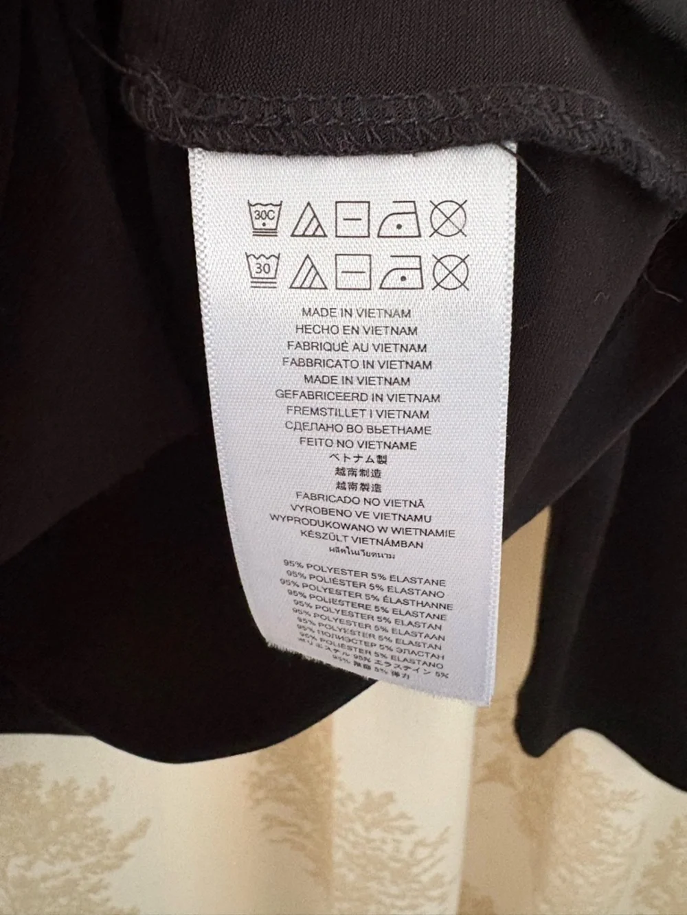 MICHAEL Michael Kors Black Cowl Neck Top with Shoulder Details -M - Picture 6 of 7